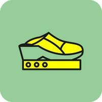 Clogs Vector Icon Design