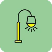 Street lamp Vector Icon Design