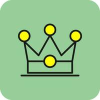 Crown Vector Icon Design