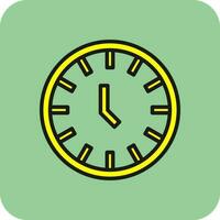 Clock Vector Icon Design