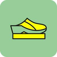 Clogs Vector Icon Design