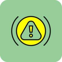 Warning Vector Icon Design