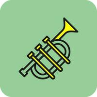 diseño de icono de vector de trompeta