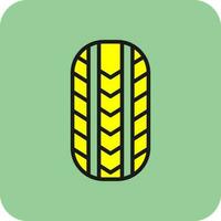 Tire Vector Icon Design