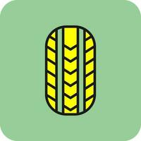 Tire Vector Icon Design