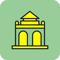 Parc du cinquantenaire Vector Icon Design