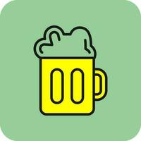 Beer mug Vector Icon Design