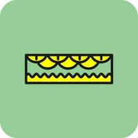 Lace Vector Icon Design