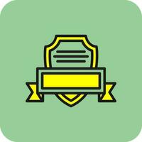 Coat of arms Vector Icon Design