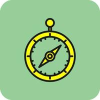 Compass Vector Icon Design