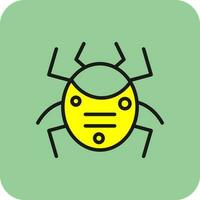 Bug Vector Icon Design