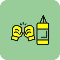 Boxing Vector Icon Design