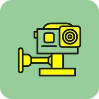 Action camera Vector Icon Design