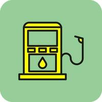 Gas pump Vector Icon Design