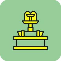 Fountain Vector Icon Design