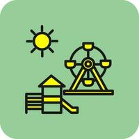 Playground Vector Icon Design