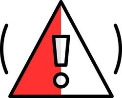 Warning Vector Icon Design