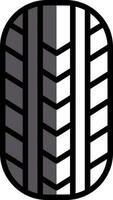 Tire Vector Icon Design