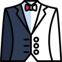 traje vector icono diseño