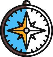 Compass Vector Icon Design