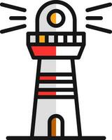 Lighthouse Vector Icon Design