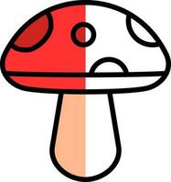 Fungus Vector Icon Design