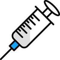 Syringe Vector Icon Design