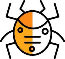 Bug Vector Icon Design