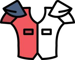 Shoulder pads Vector Icon Design