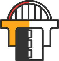 diseño de icono de vector de puente