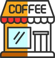 Coffee house Vector Icon Design