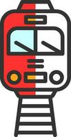 Tram Vector Icon Design