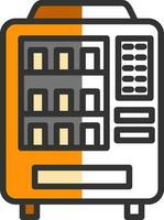 Vending machine Vector Icon Design