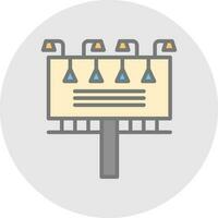 Billboard Vector Icon Design