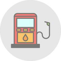 Gas pump Vector Icon Design