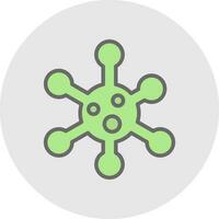 Bacteria Vector Icon Design