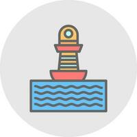 Buoy Vector Icon Design