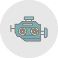 Engine Vector Icon Design