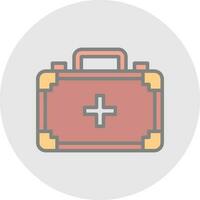 First aid kit Vector Icon Design