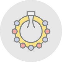 diseño de icono de vector de pulsera