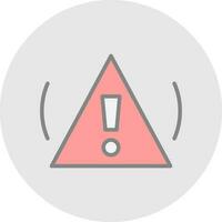 Warning Vector Icon Design