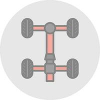 Chassis Vector Icon Design