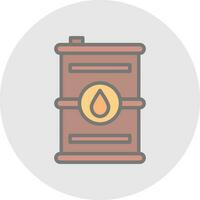 Oil Vector Icon Design