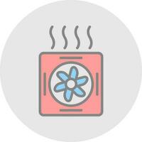 Heat Vector Icon Design