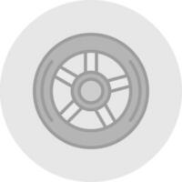 Wheel Vector Icon Design