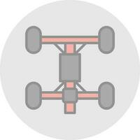 Chassis Vector Icon Design