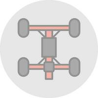 Chassis Vector Icon Design