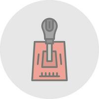 Gearshift Vector Icon Design