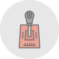 Gearshift Vector Icon Design