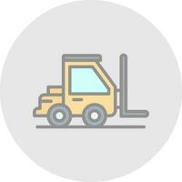 Lifter Vector Icon Design